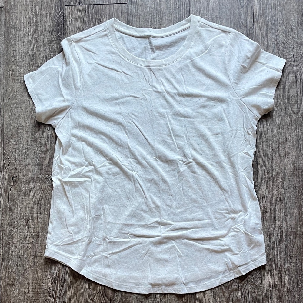 Old Navy Classic White Short Sleeve Tee